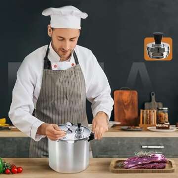 50332 3-Piece Pressure Regulator 5-10-15lb for Presto Pressure Cooker 0171001 0174001 6803571