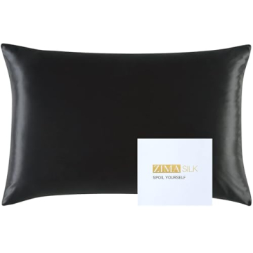 ZIMASILK 25 Momme Silk Pillowcase - Pure Mulberry Silk, Luxurious & Effective