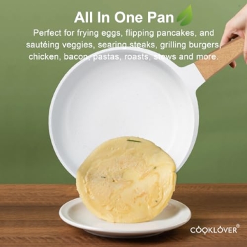 Ultra Non-Stick 15-Piece Cookware Set PFOA Free All Cooktops