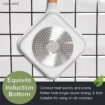 Ultra Non-Stick 15-Piece Cookware Set PFOA Free All Cooktops