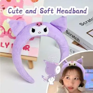 LAMPYRIS Cute Kuromi Hair Accessories Gift Set for Girls