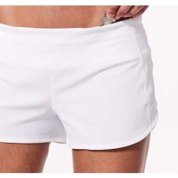 Lululemon Run Speed Up Short White (2)