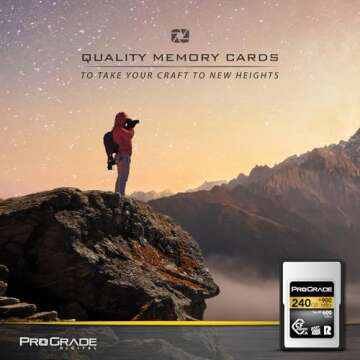 ProGrade Digital CFexpress™ 2.0 Type A Memory Card (240 GB) Gold