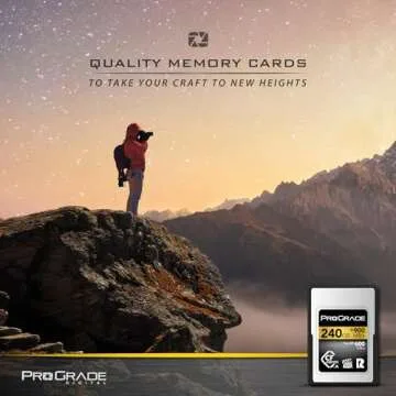 ProGrade Digital CFexpress™ 2.0 Type A Memory Card (240 GB) Gold