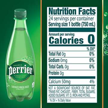 Perrier Sparkling Water Pineapple & Mango, 16.9 Fl. Oz.