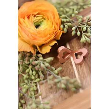 Flower Food Alternative for Fresh Cut Flowers. Copper Charm Keeps Flower Water Clean and Clear. Just Place it in the Vase, Reusable (1)