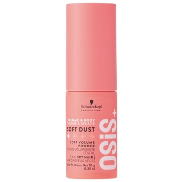 OSiS+ Soft Dust – Revolutionary Light Weight Volume Spray Powder for Effortless Root Lift, Texture...
