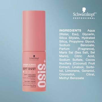 OSiS+ Soft Dust Volume Spray - Expert Hair Texture Solution