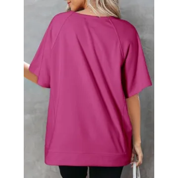 Dokotoo Women’s Oversized Crewneck T-Shirt for Casual Style