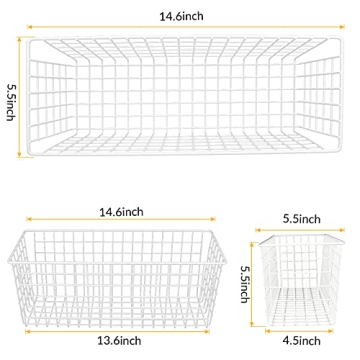 Extra Large Hanging Wall Basket - Modern Organizing Solution