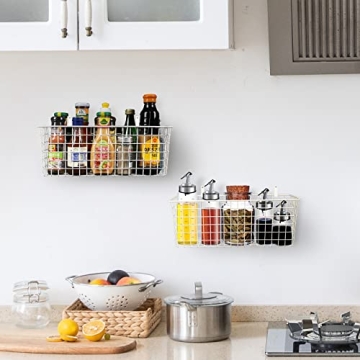 Extra Large Hanging Wall Basket - Modern Organizing Solution