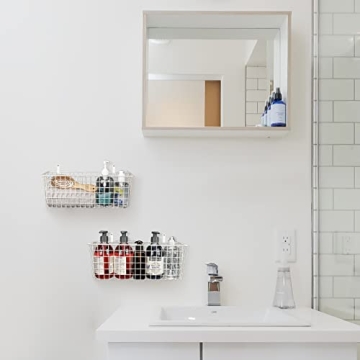 Extra Large Hanging Wall Basket - Modern Organizing Solution