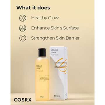 COSRX Full Fit Propolis Synergy Toner, 150ml / 5.07 fl.oz | Instant Moisture Boosting Toner, Propolis 72.6% Honey 10.7% Panthenol, Korean Skin Care