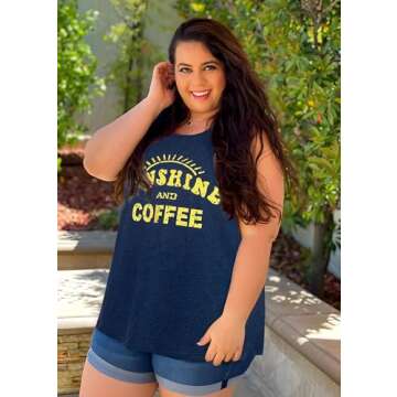 Stylish Summer Graphic Tank Tops for Women Online