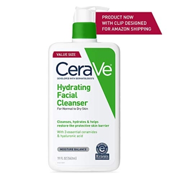 CeraVe Hydrating Facial Cleanser for Dry Skin
