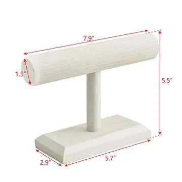 Ikee Design Antique Wooden Jewelry Accessory Stand - 7.9 W x 5.5 H