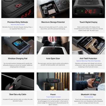 VAULTEK DS2i Smart Safe with Wireless Charging & Bluetooth