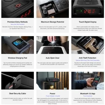 VAULTEK DS2i Smart Safe with Wireless Charging & Bluetooth