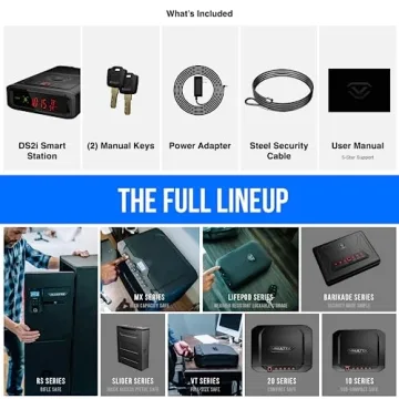 VAULTEK DS2i Smart Safe with Wireless Charging & Bluetooth