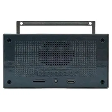 Bumpboxx MicroBoom Wearable Bluetooth Speaker Gunmetal Grey