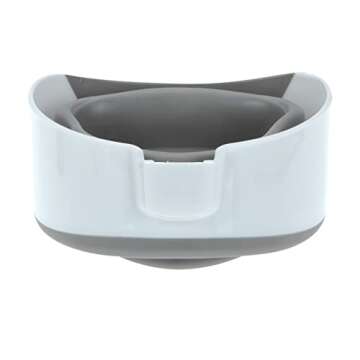 Nuby Collapsible Rinse Pail for Baby Bath Time - Collapsible Bucket with Easy Grip Handle to Rinse Baby Shampoo and Soap - Baby Essentials