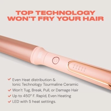 INH Extra Long Curling Iron for Loose Waves and Styling