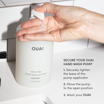 OUAI Hand Wash – Luxurious Exfoliating Soap for Hands