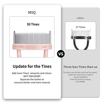 Eyelash Separator Comb for Clump-Free Lashes | MSQ