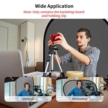 Selens 2-in-1 Collapsible Backdrop for Video and Photography