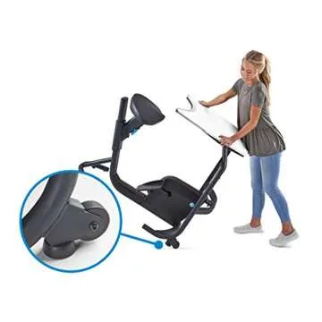 LifeSpan Unity Junior Bike Desk | Ideal for Students