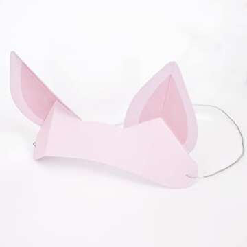 Meri Meri On The Farm Animal Ears (Pack of 8)