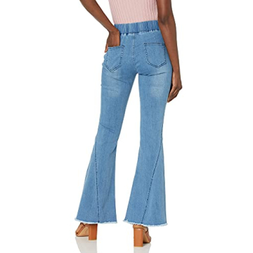 Women’s Destroyed Flare Jeans – Vintage Style Bell Bottoms