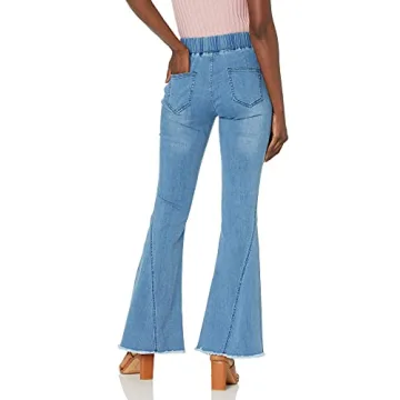 Women’s Destroyed Flare Jeans – Vintage Style Bell Bottoms