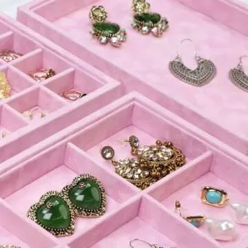 Stratalife Jewelry Organizer Set - Chic & Stackable Storage