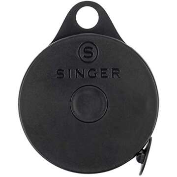 SINGER 50003 ProSeries Retractable Tape Measure, 96-Inch, Teal