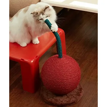 VETRESKA Cherry Cat Scratching Post for Stylish Scratching Fun