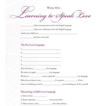 Five Love Languages, Small Group Study Edition