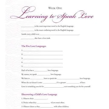 Five Love Languages, Small Group Study Edition