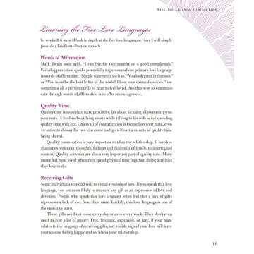 Five Love Languages, Small Group Study Edition