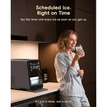 ecozy Nugget Ice Maker: Perfect Chewable Ice for Drinks