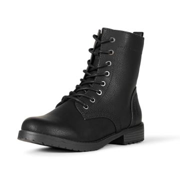 Comfortable Women's Lace-Up Combat Boots for All Occasions