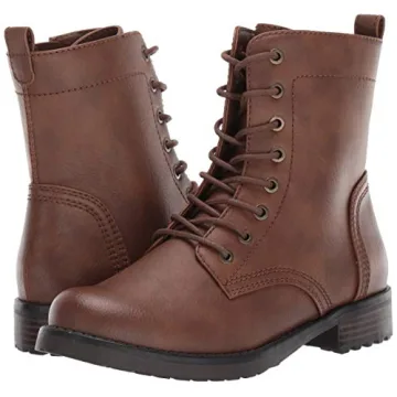 Comfortable Women's Lace-Up Combat Boots for All Occasions
