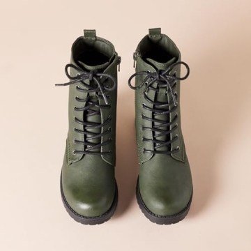 Comfortable Women's Lace-Up Combat Boots for All Occasions