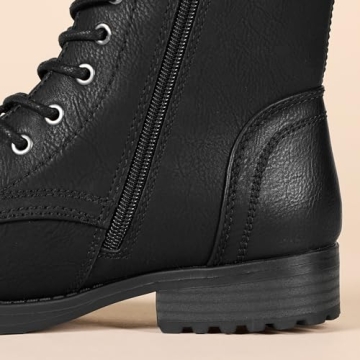 Comfortable Women's Lace-Up Combat Boots for All Occasions