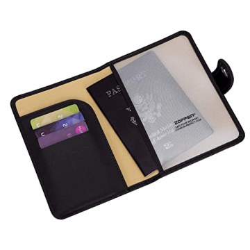 ZOPPEN RFID Blocking Passport Holder Eco-Friendly Travel Wallet