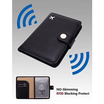 ZOPPEN RFID Blocking Passport Holder Eco-Friendly Travel Wallet