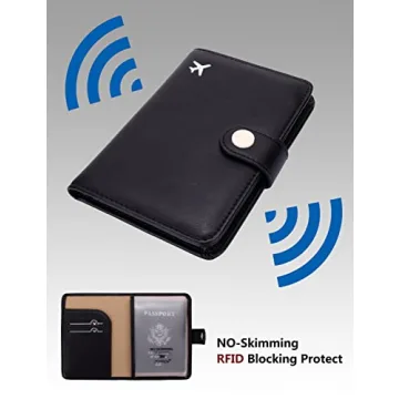 ZOPPEN RFID Blocking Passport Holder Eco-Friendly Travel Wallet