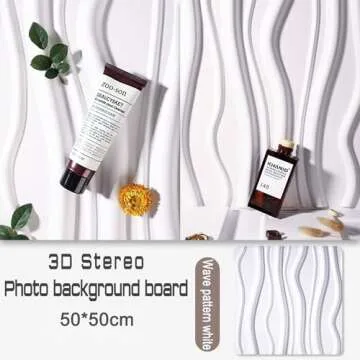 5PCS Large 3D Photography Background Boards for Product Photography