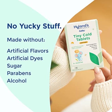 Hyland's Baby Tiny Cold Tablets for Infants Relief