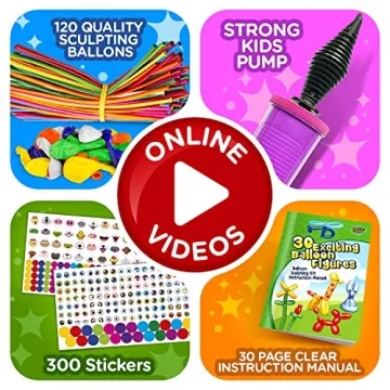 Beginner Balloon Animal Kit Make 30+ Sculptures Easily